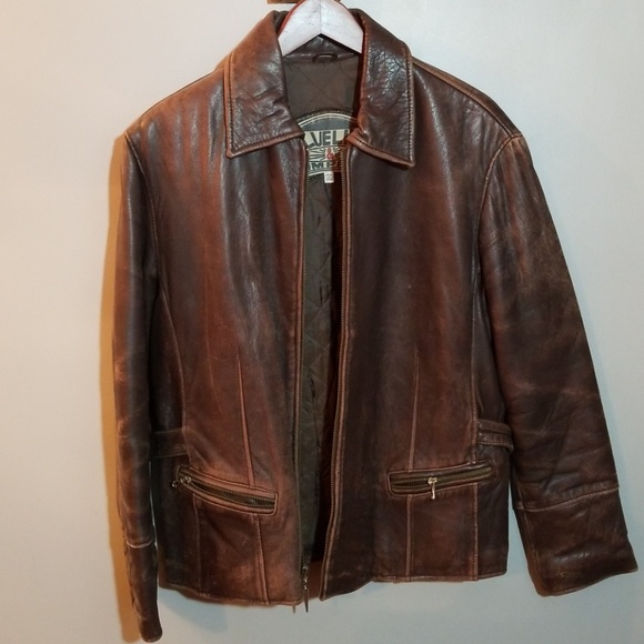 Blueline & Company vintage leather jacket - Picture 1 of 8
